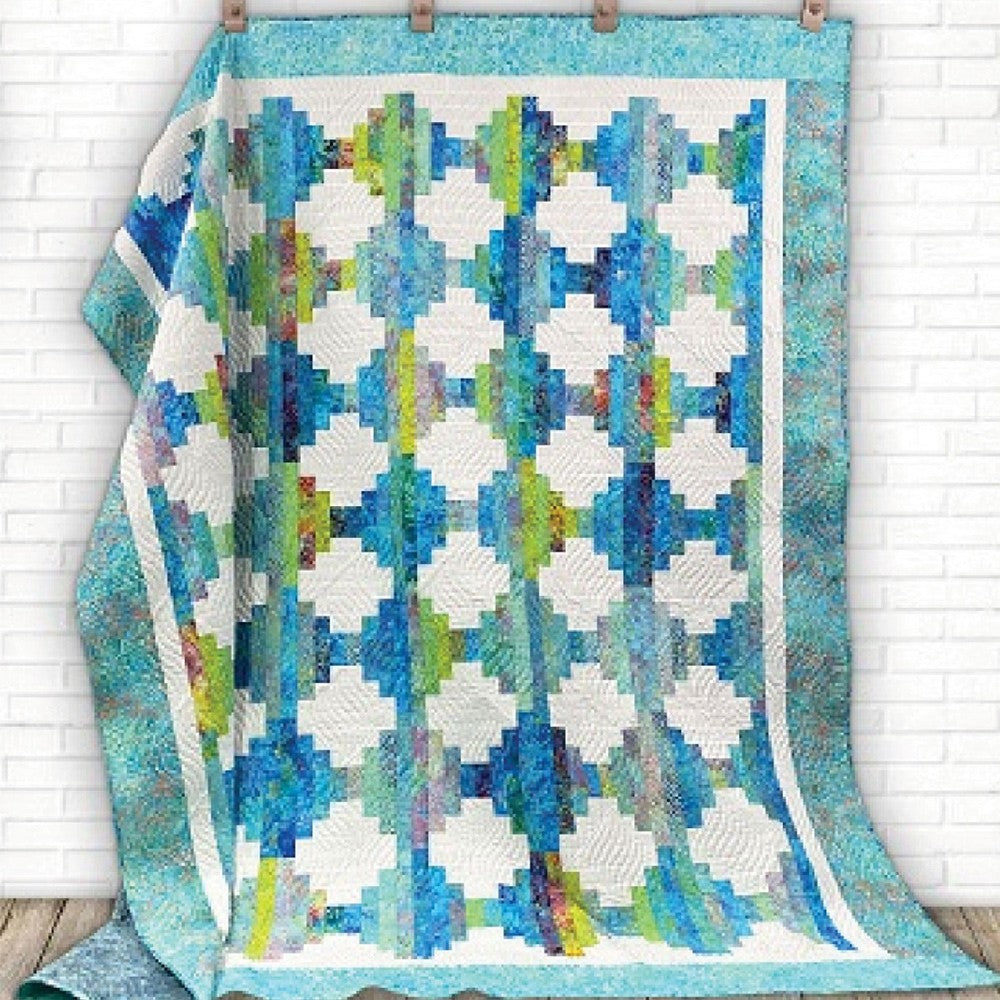 Cut Loose Press, Jelly Roll Blues Quilt Pattern image # 96756