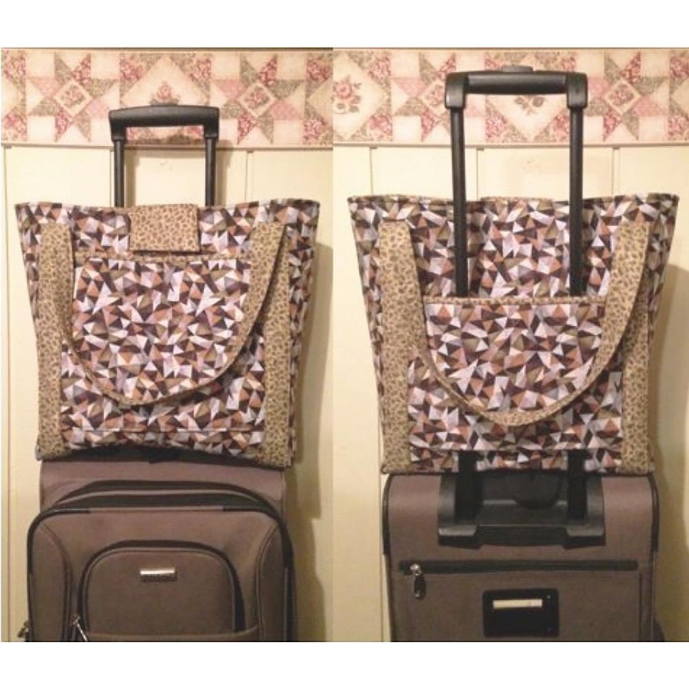 Luggage Rider Carry-on Bag Pattern - Cut Loose Press image # 96214