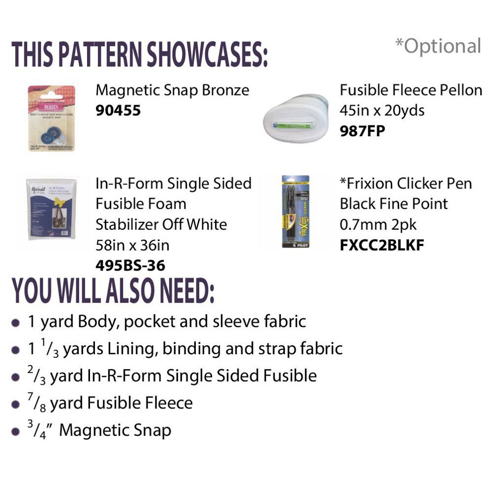 Luggage Rider Carry-on Bag Pattern - Cut Loose Press image # 51951