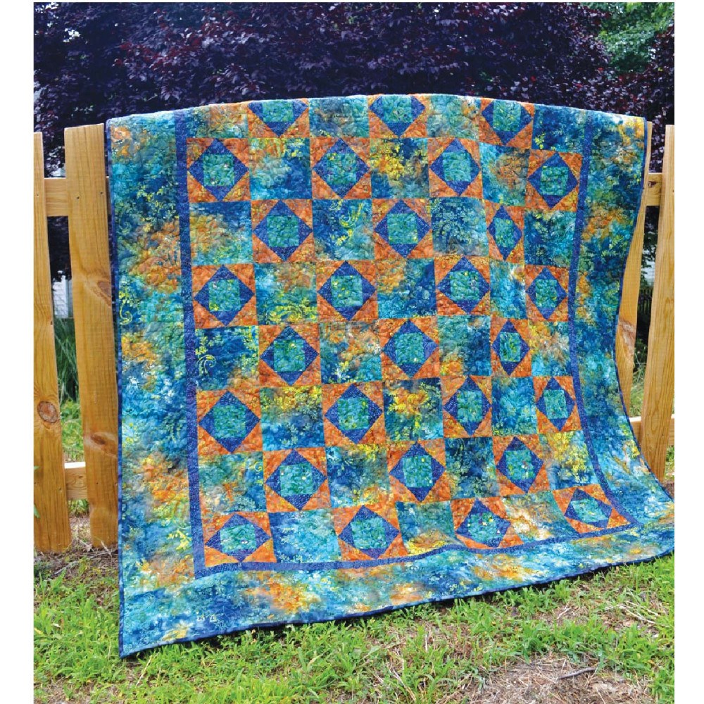 Stars and Squares Quilt Pattern image # 96436