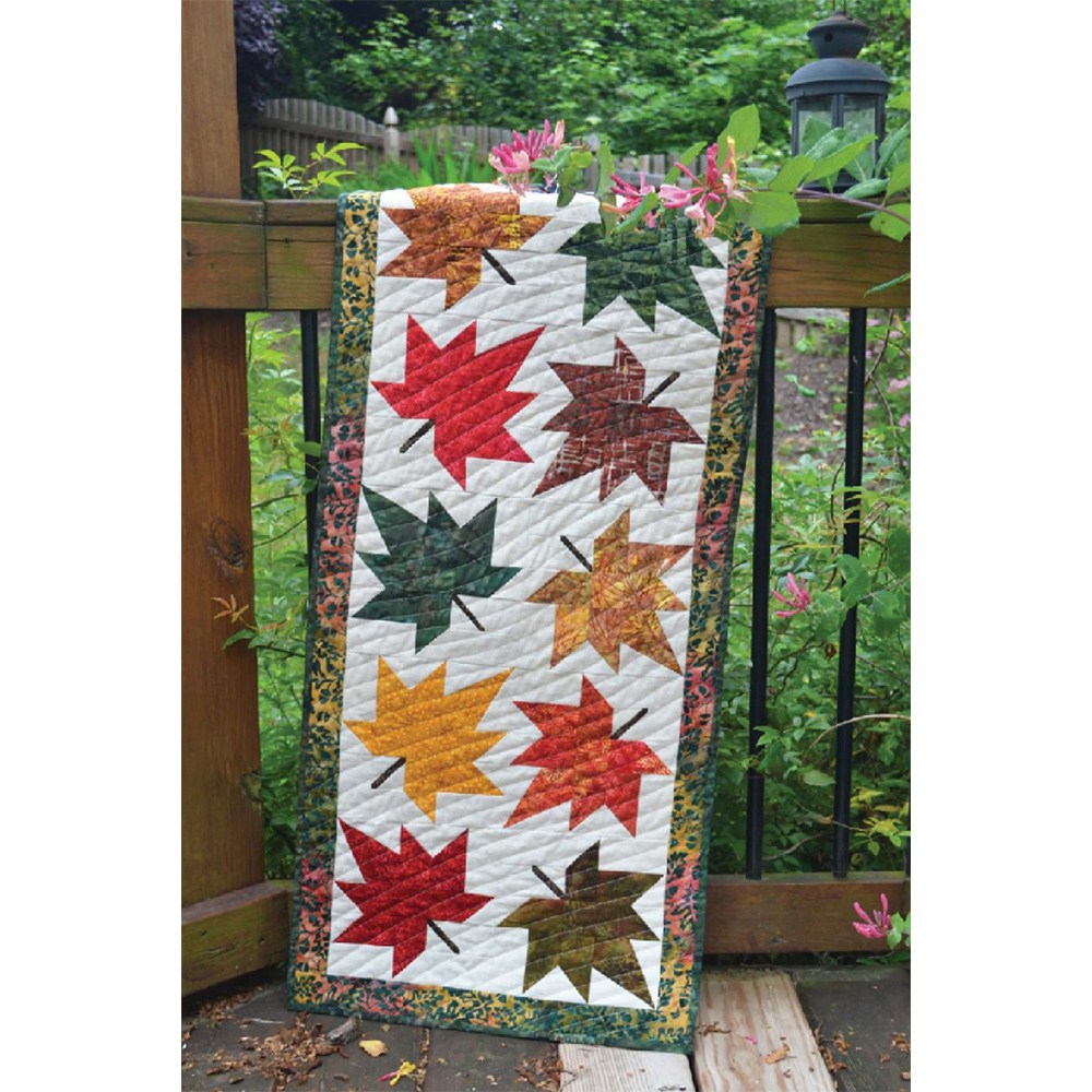 Cut Loose Press, Maple Leaf Runner Pattern image # 96424