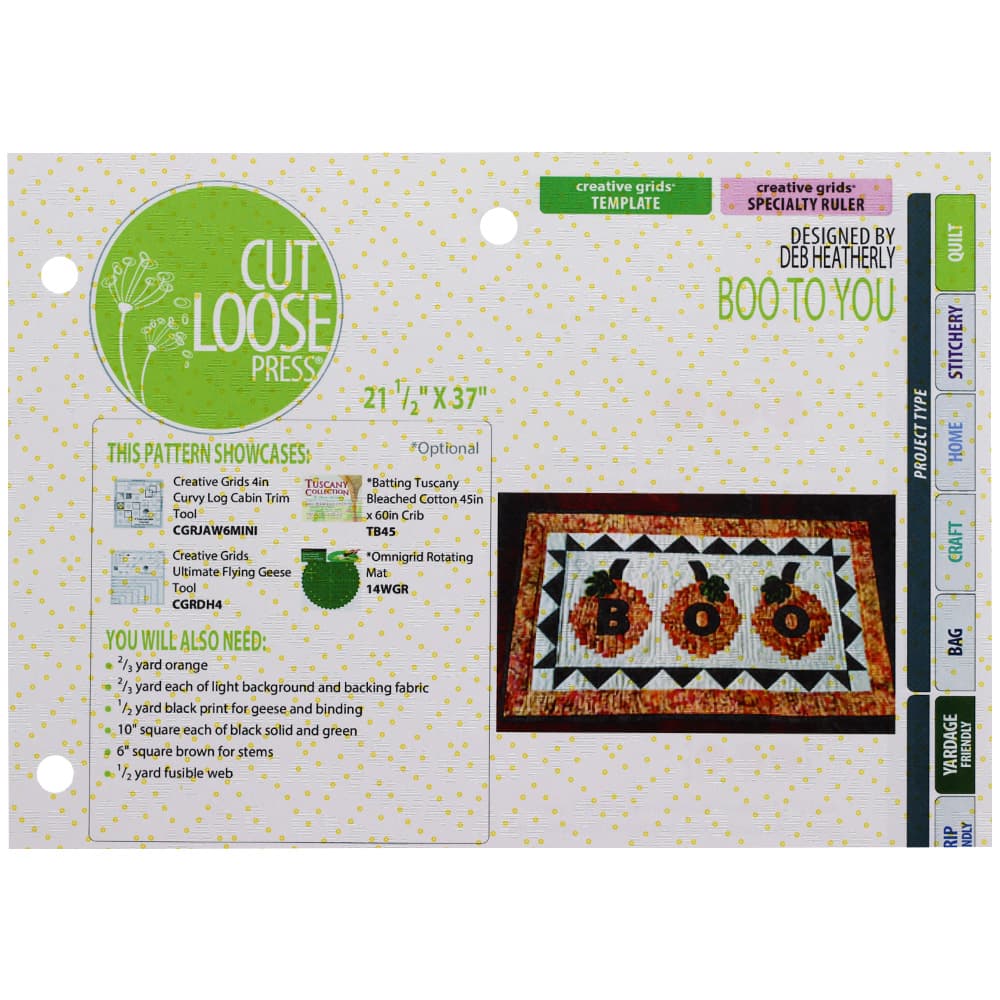 Boo Table Runner Pattern Boo To You Table Runner Pattern