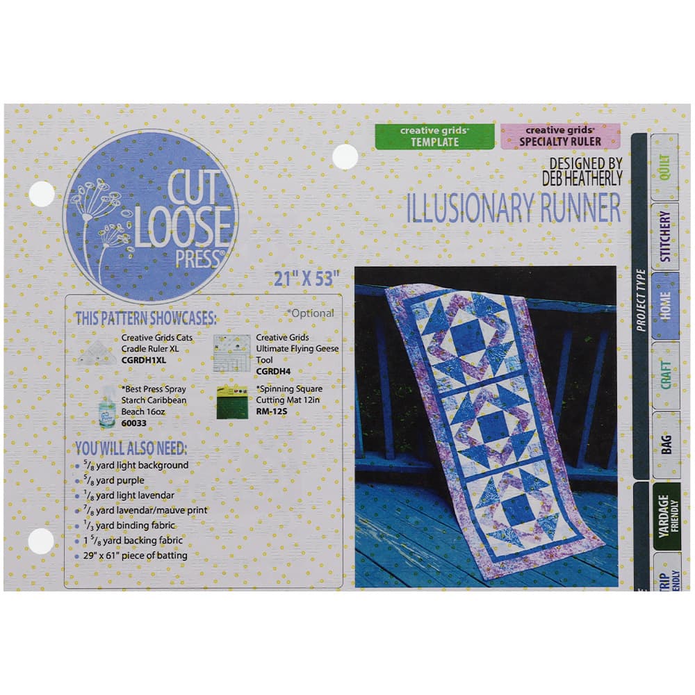 Illusionary Runner Table Runner Pattern image # 96435