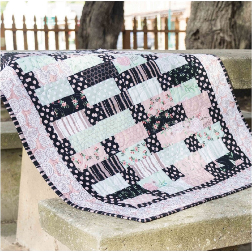 Charm Pack Stones Quilt Pattern image # 97428