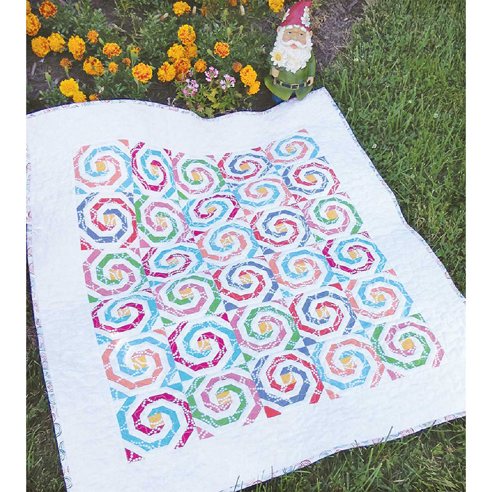 Cut Loose Press, Swirly Pearly Buttons Quilt Pattern image # 96286