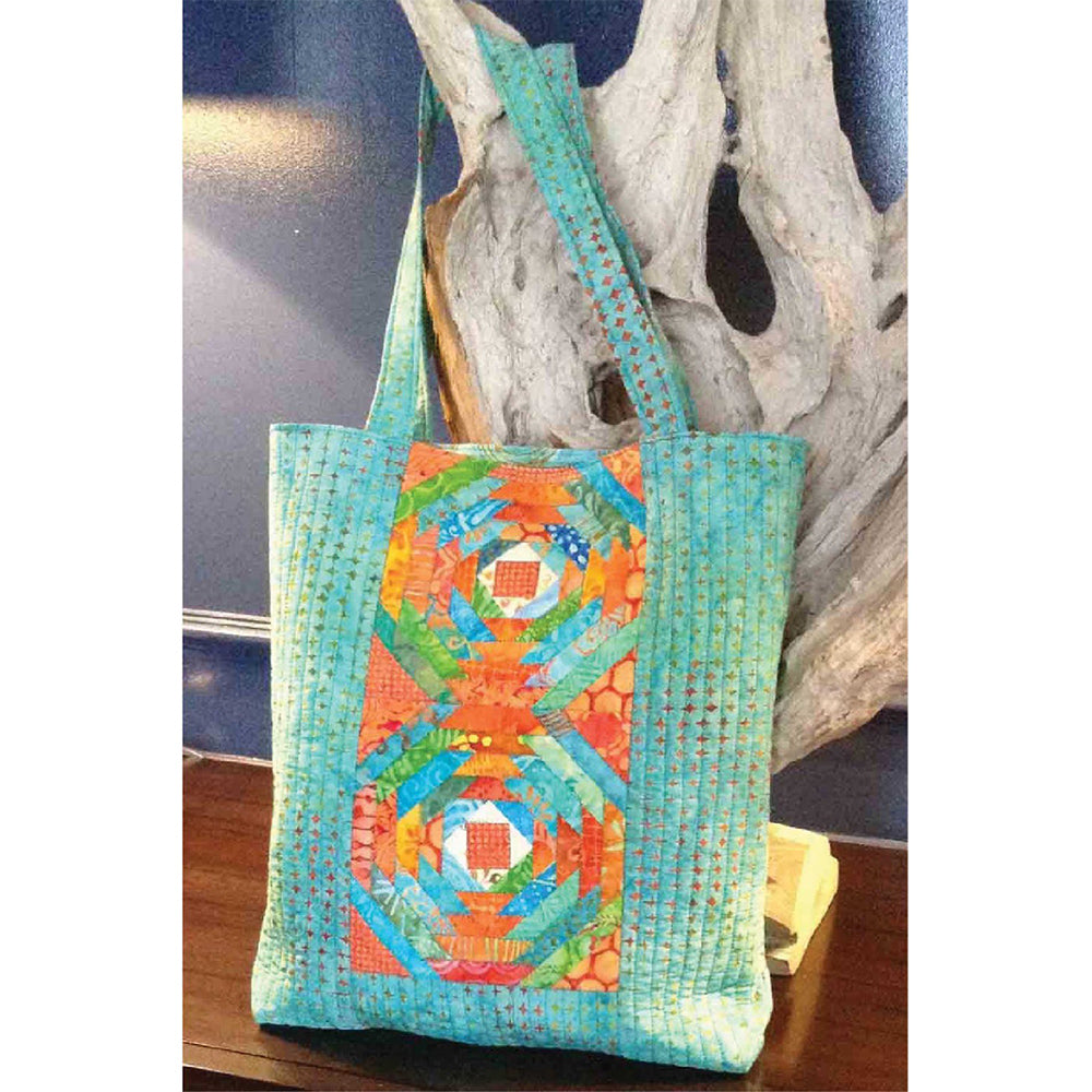 Cut Loose Press, Tropical Pineapple Tote Pattern image # 97426