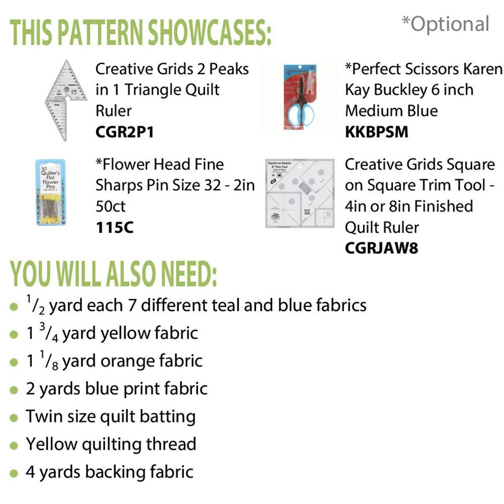 Starry Night Storm at Sea Pattern, Cut Loose Press image # 36976