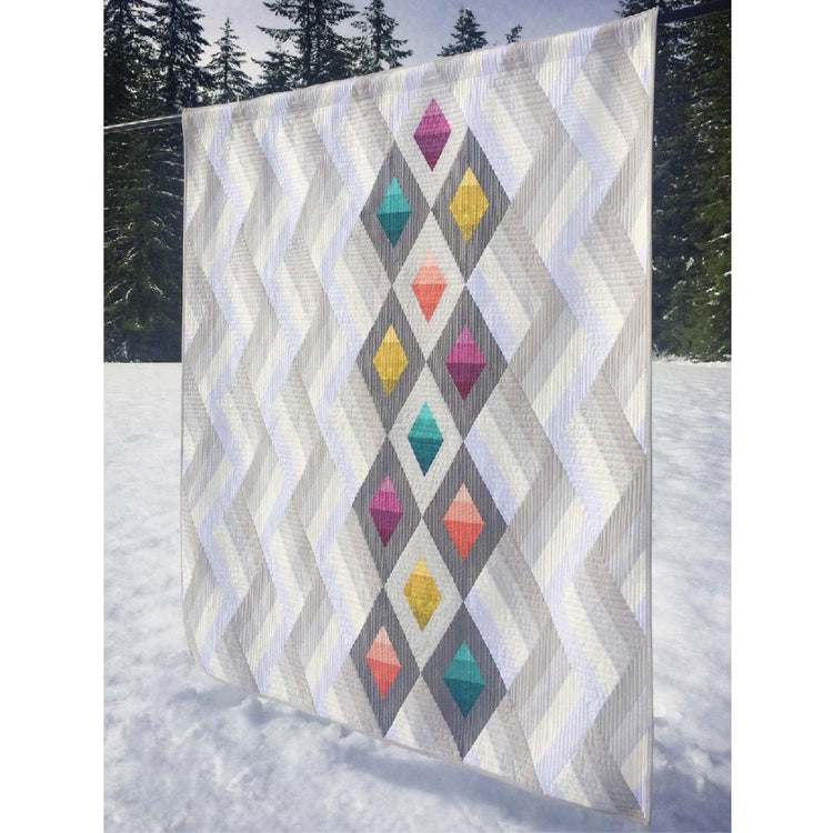 Woven Jewel Box Quilt Pattern - Cut Loose Press image # 96193
