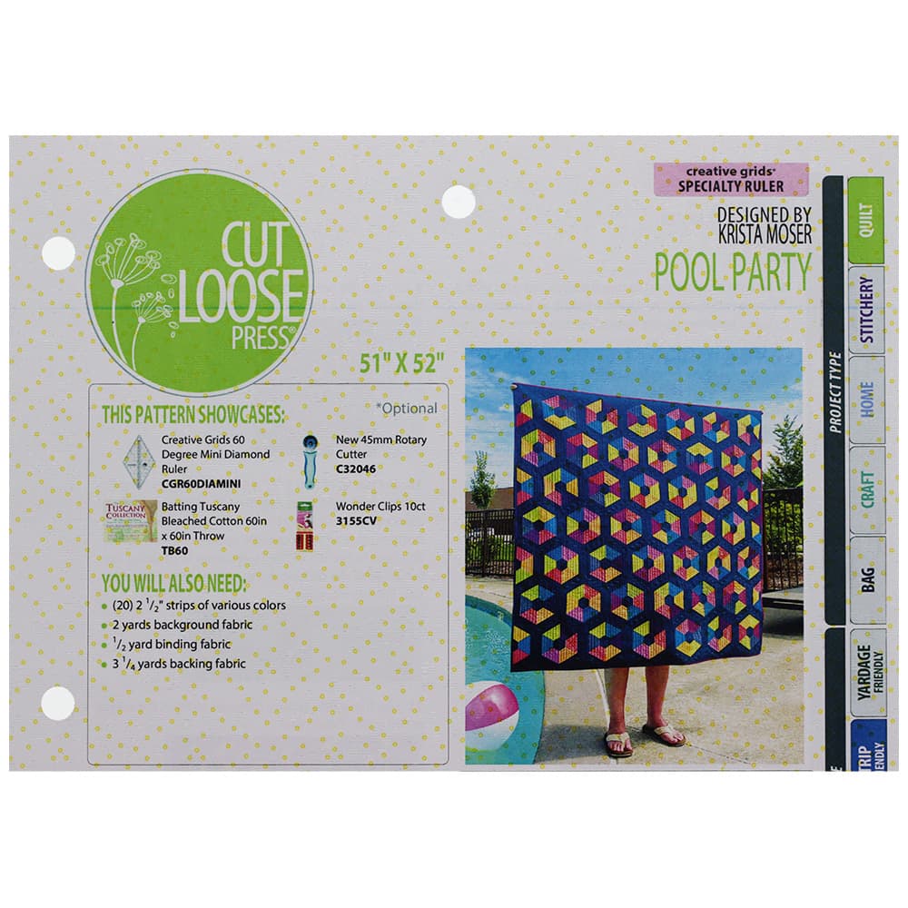 Pool Party Quilt Pattern