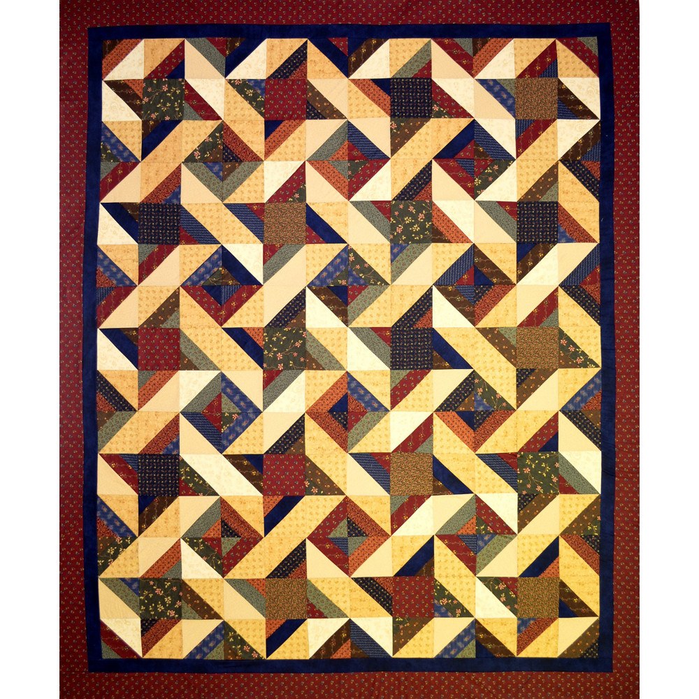 Hot Cross Stars Quilt Pattern image # 97276
