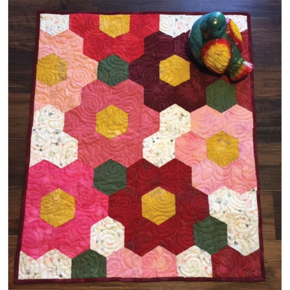 Cut Loose Press, Petal Pushers Wall Hanging Pattern image # 74874