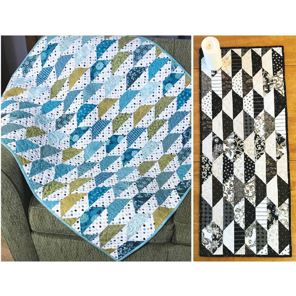 Cut Loose Press Hexie Imposter Quilt Pattern image # 98290