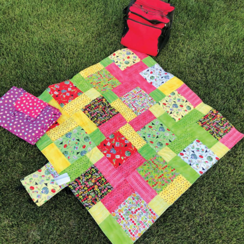 Waterproof Picnic Quilt Pattern image # 121811