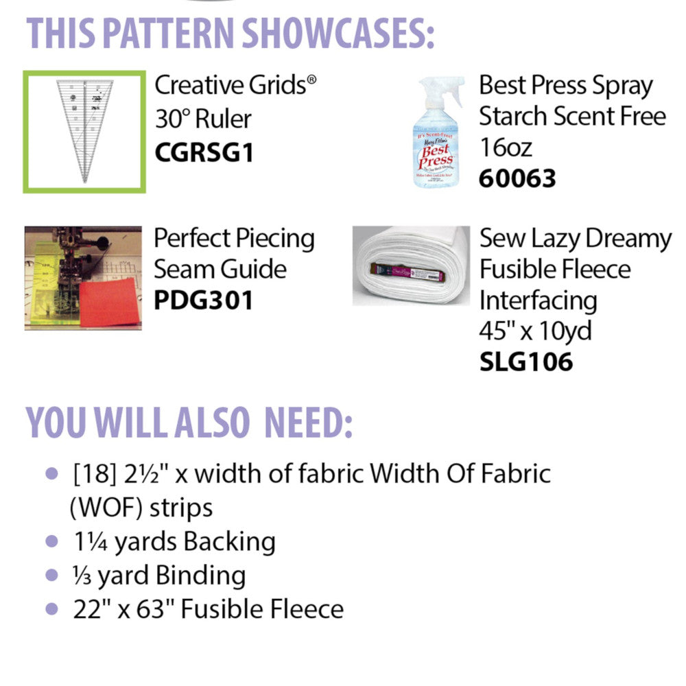 Table Treasure Table Runner Pattern image # 57083