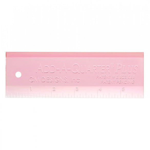 Add-A-Quarter Plus Ruler, 6" image # 66373