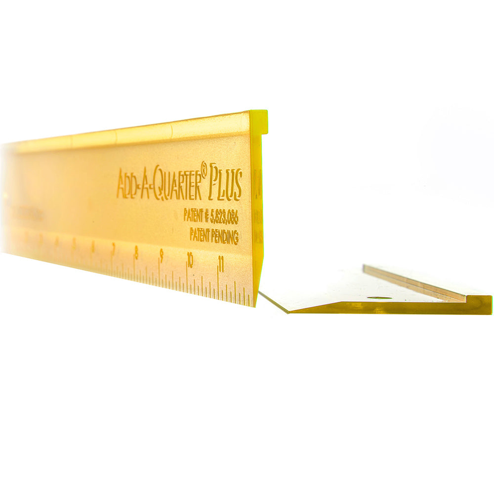 Add-A-Quarter Plus Ruler, 12