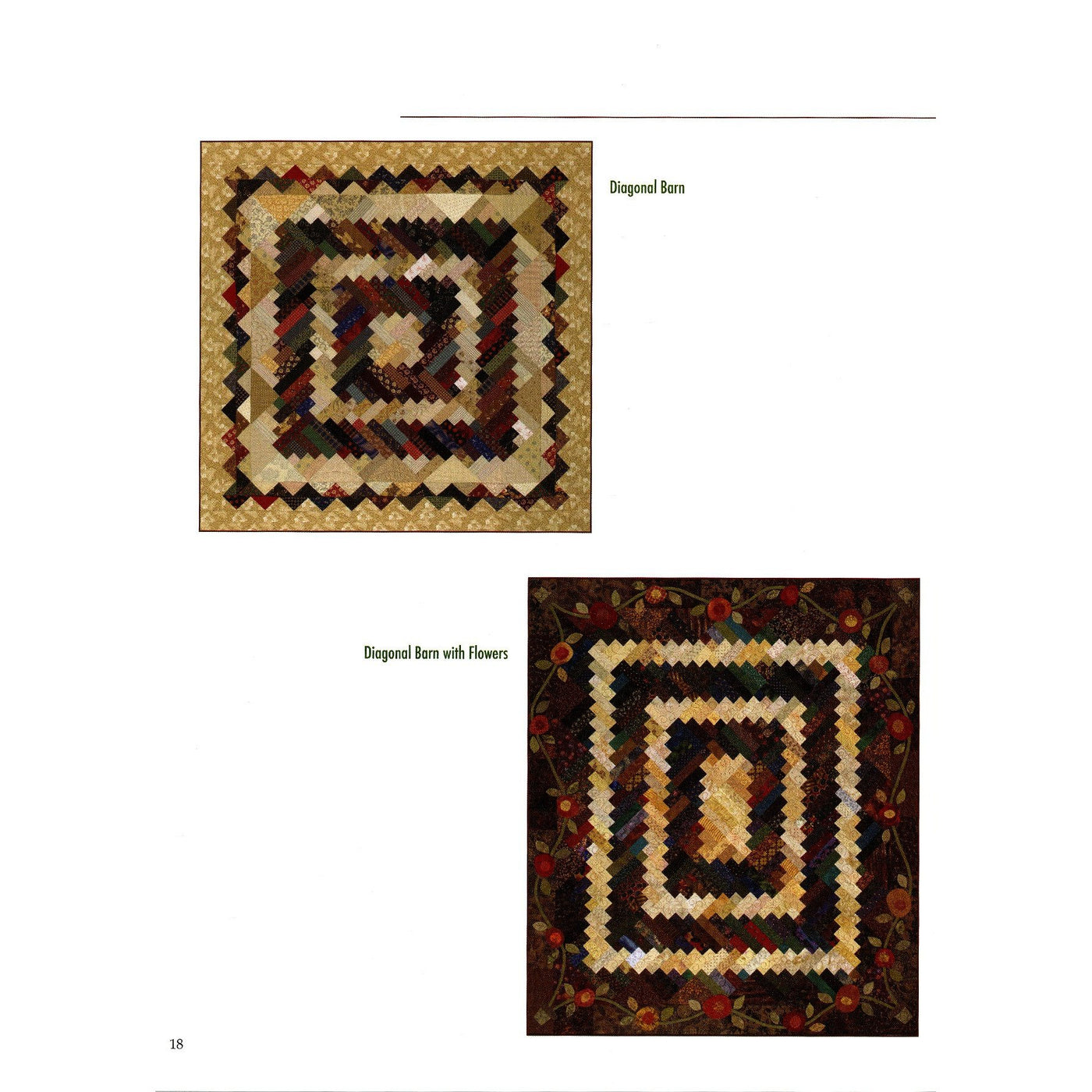 Half Log Cabin Quilts, Sharyn Craig image # 35455