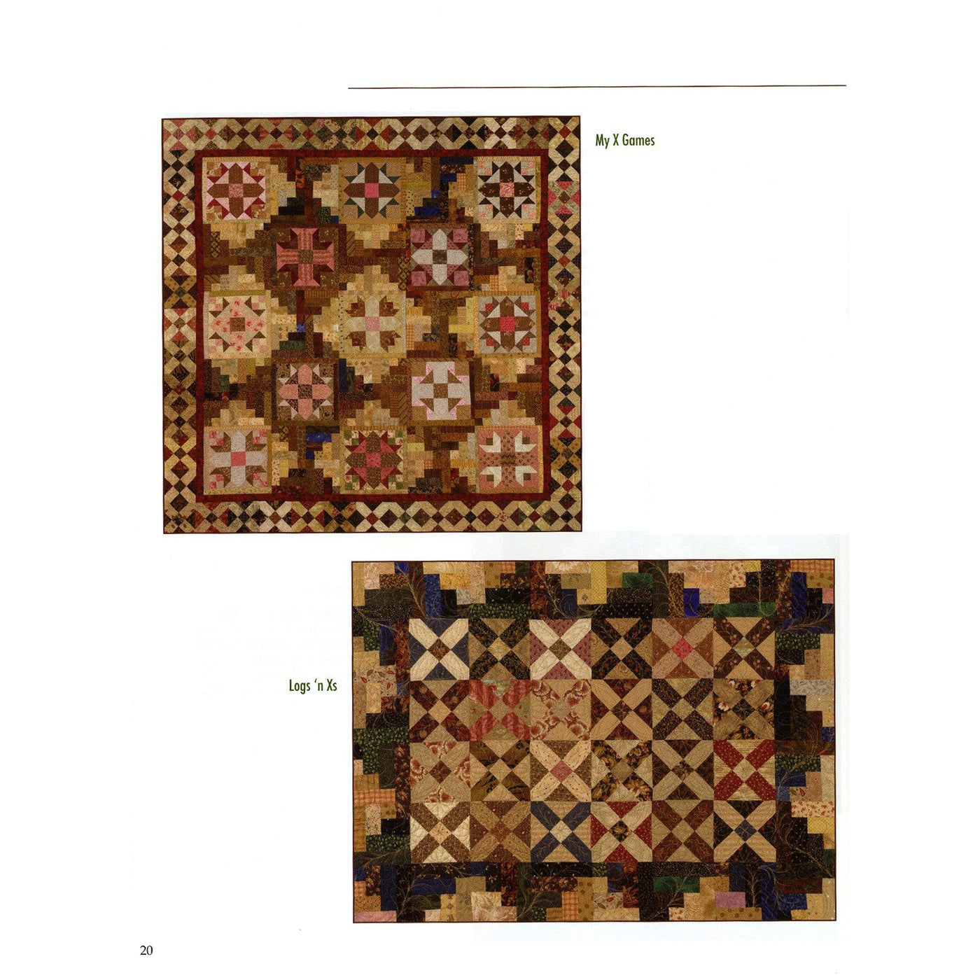 Half Log Cabin Quilts, Sharyn Craig image # 35459