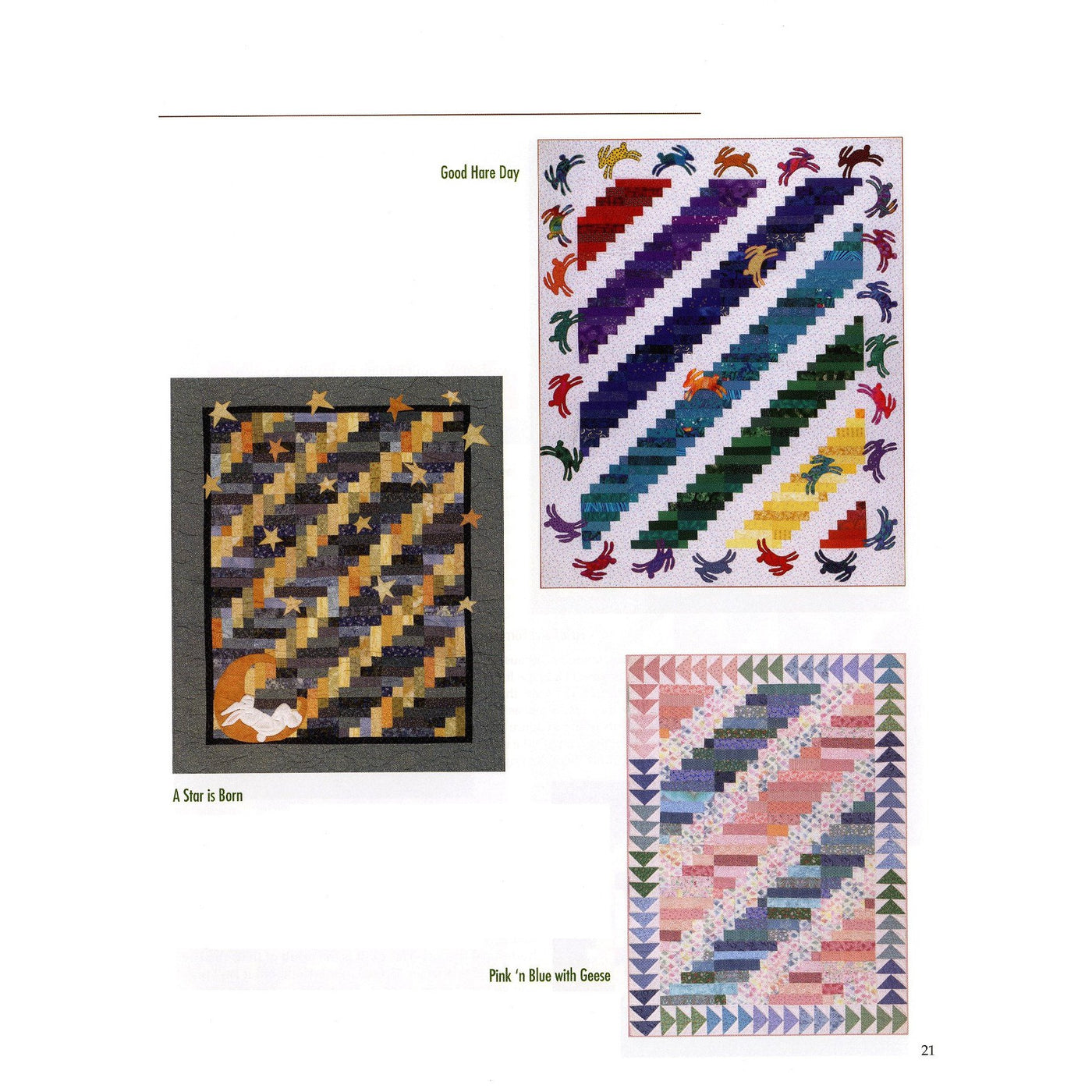 Half Log Cabin Quilts, Sharyn Craig image # 35458