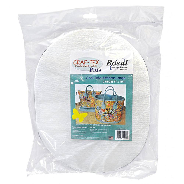 Bosal Craf-Tex Bag Bottoms for Cork Totes Pattern - 2pk image # 59503