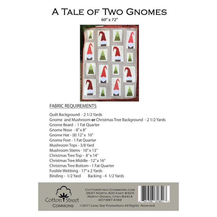A Tale Of Two Gnomes Quilt Pattern image # 61592