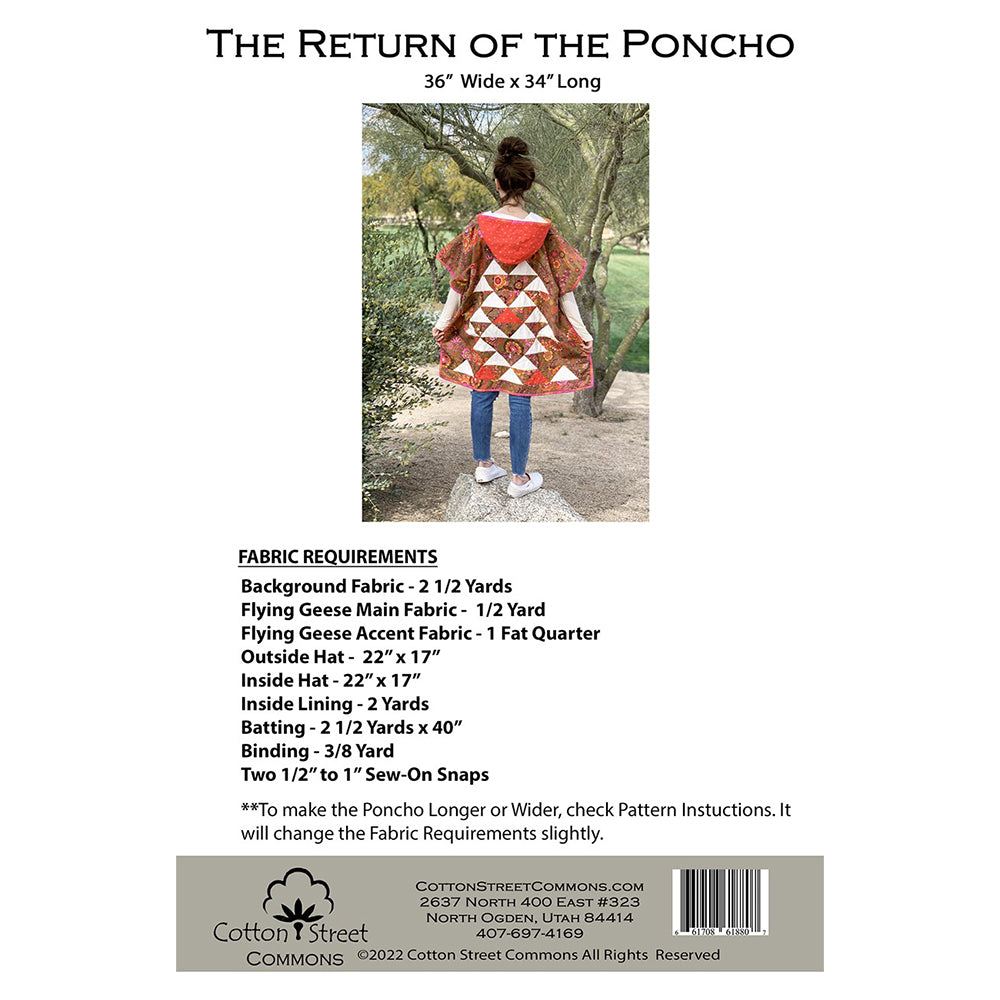 The Return of the Poncho Pattern image # 100152