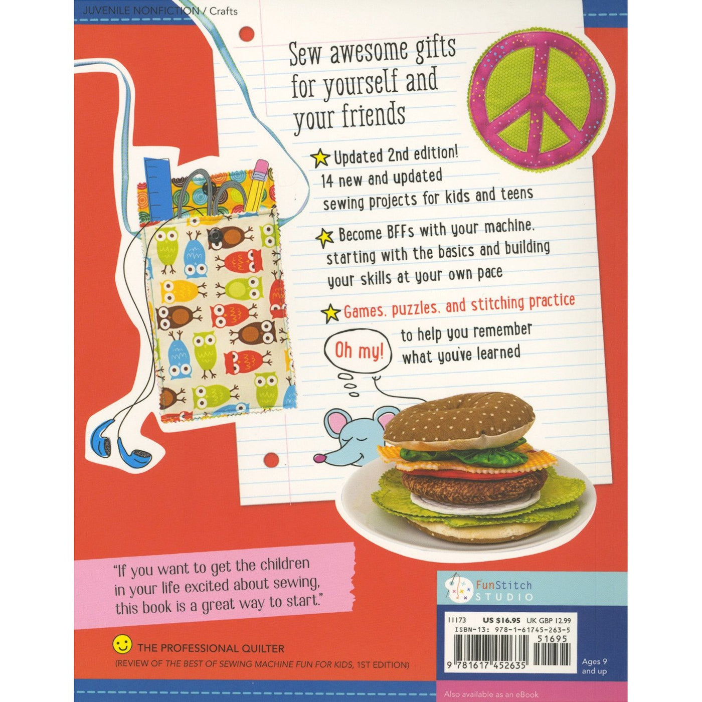 The Best of Sewing Machine Fun For Kids, 2nd Edition image # 37580