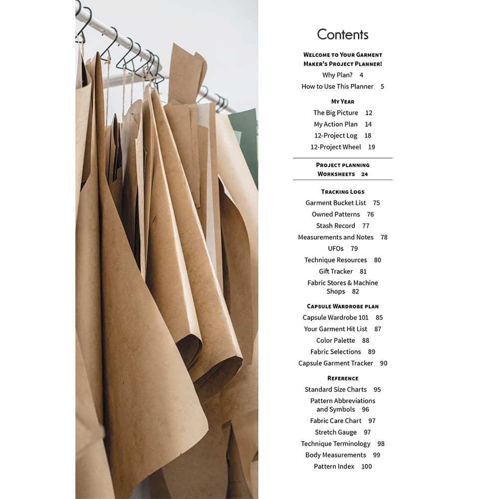 Garment Maker's Project Planner image # 93259