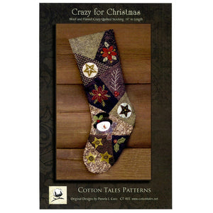 Crazy for Christmas Stocking Pattern image # 68692