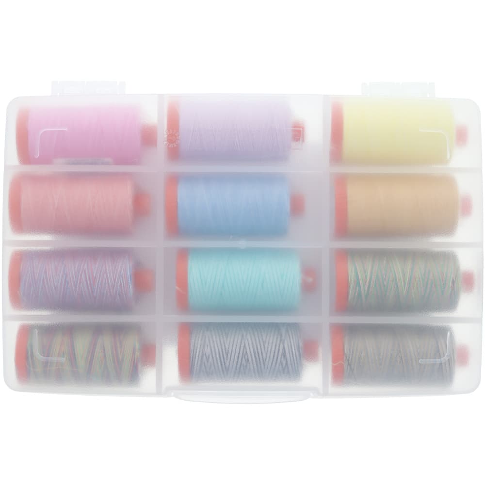 Aurifil 50wt Variegated Thread Collection - 12 Spools image # 97945