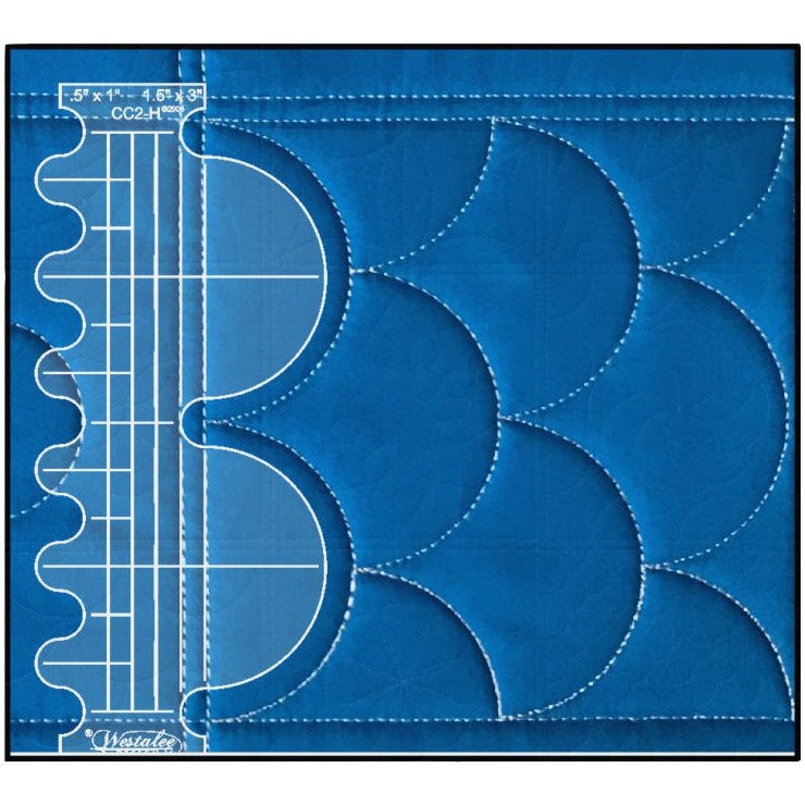 Westalee Design Template Sampler Set (6pc) image # 78968