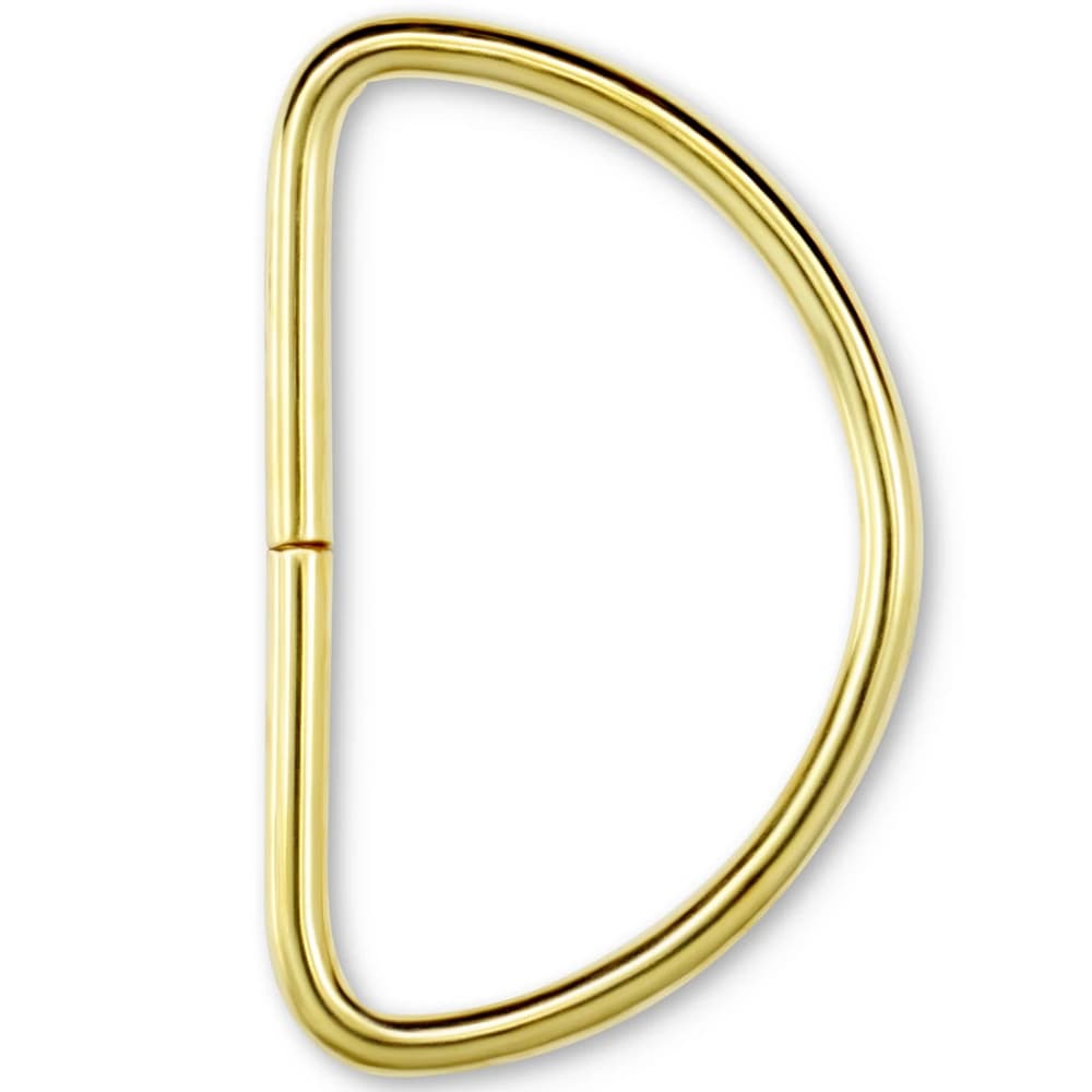 Dritz 1-1/2" D-Rings (Gold), 4pk image # 93138