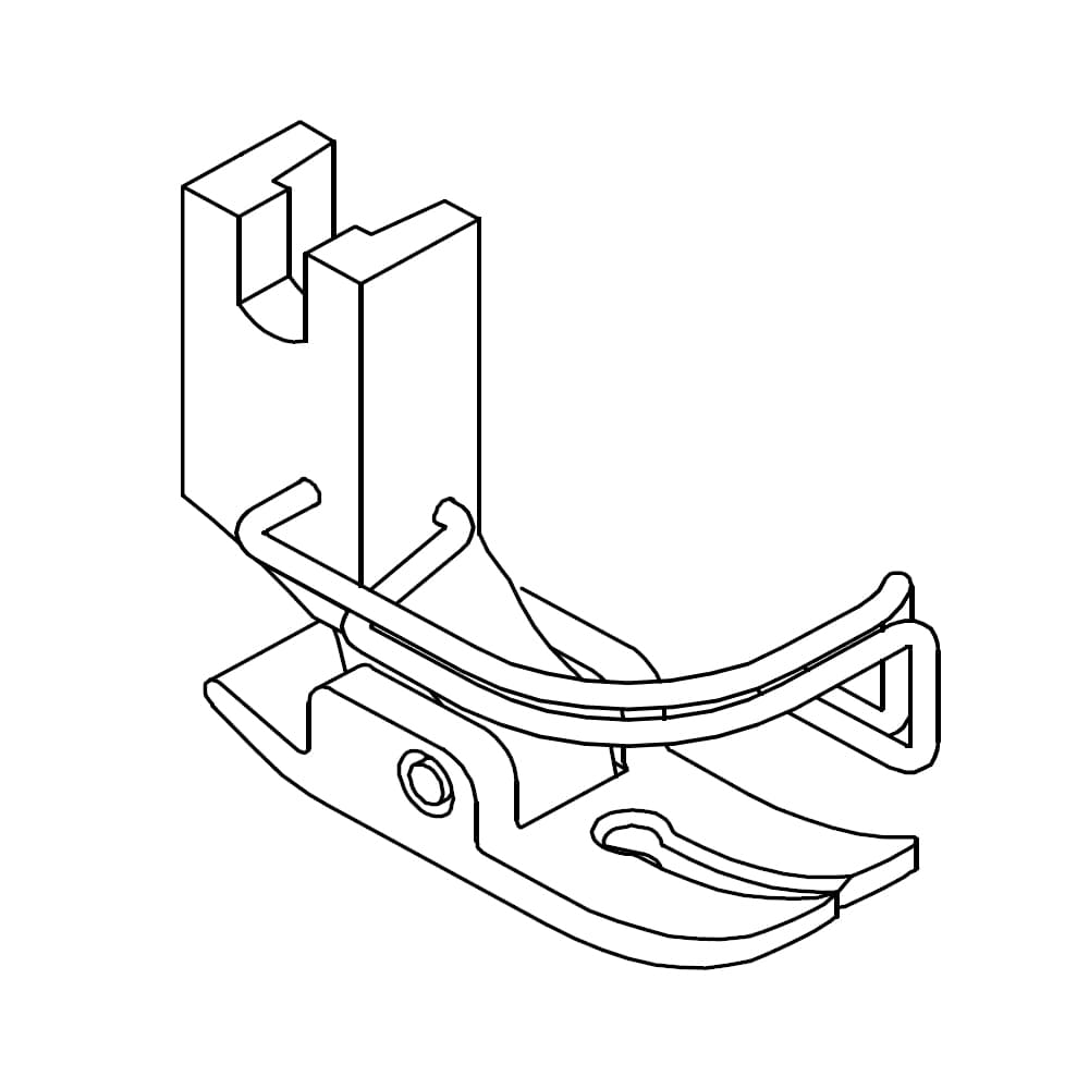 Presser Foot Assembly, Juki #D1524-555-DBA image # 83627