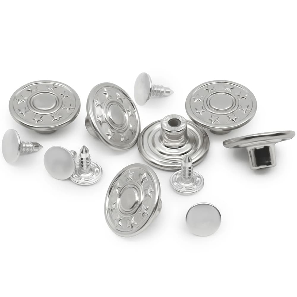 No-Sew Jean Buttons (6pk) image # 93117