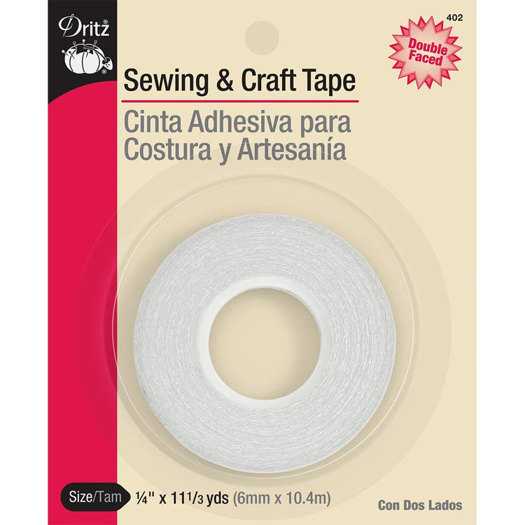 Sewing & Craft Tape 1/4inx11-1/3yds, Dritz #D402 image # 91873