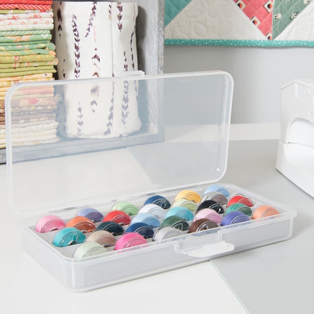 Dritz Bobbin Box, Holds 28 Bobbins image # 88134