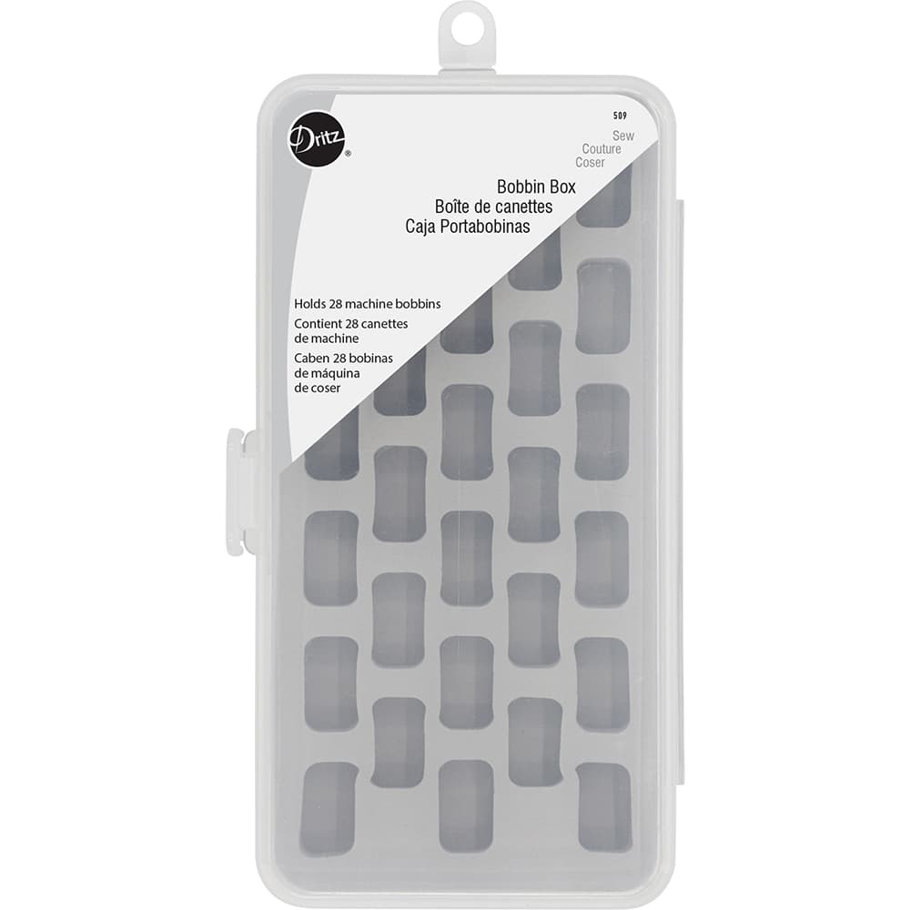 Dritz Bobbin Box, Holds 28 Bobbins image # 88131