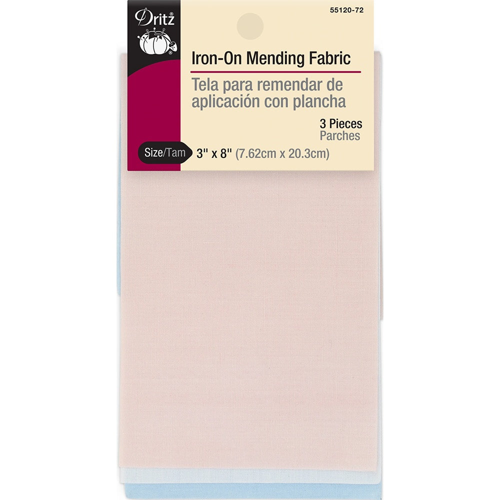 Dritz Iron-On Fabric, 3in x 8in - Assorted Colors image # 93091