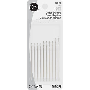 Cotton Darners Needle Set (10pk), Dritz image # 93353