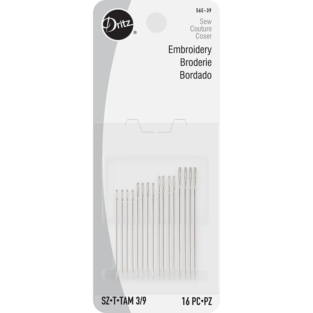 Embroidery Needles Set (16pk), Dritz image # 93387