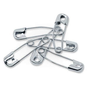 50Pk Curved Safety Pins (Size 1), Dritz image # 87878