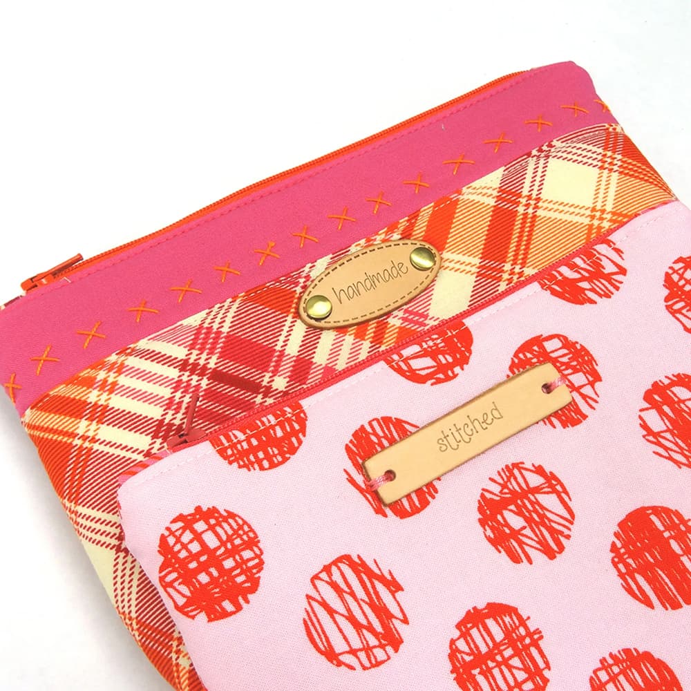 Leather Label, Oval, "Handmade" image # 92909