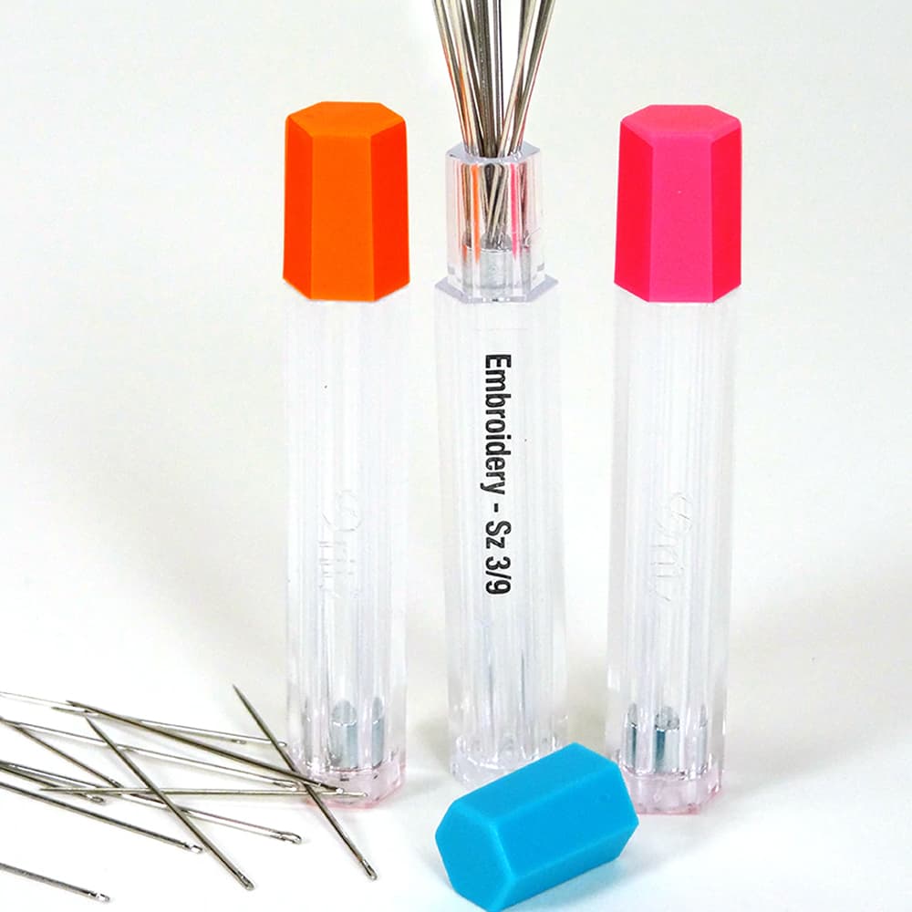 3pk Needle Storage Tubes with Labels, Dritz image # 91662