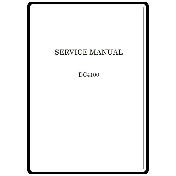 Service Manual, Janome DC4100 image # 6022