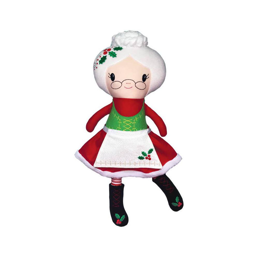 Mrs. Claus and Friends Embroidery Dolls Pattern Pack image # 44966