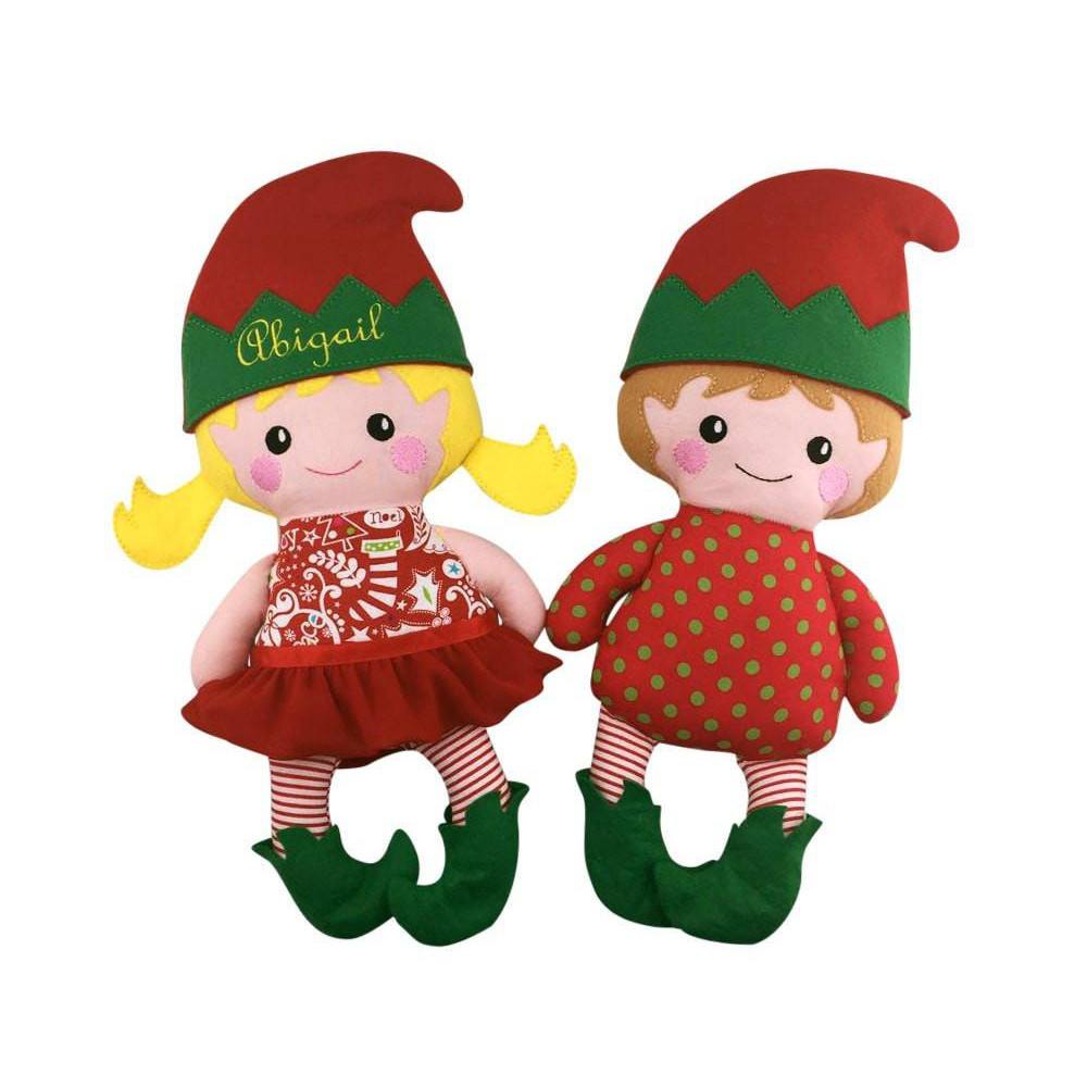 Mrs. Claus and Friends Embroidery Dolls Pattern Pack image # 44967