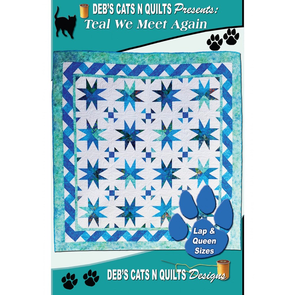 Teal We Meet Again Pattern image # 92721