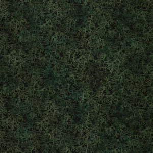Altitude Fabric Collection - Cedar Sprigs: Dark green dense layered evergreen branches NCDP-29159-79