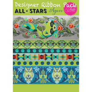 Tula Pink, All-Stars Agave Pack, Renaissance Ribbons image # 50650