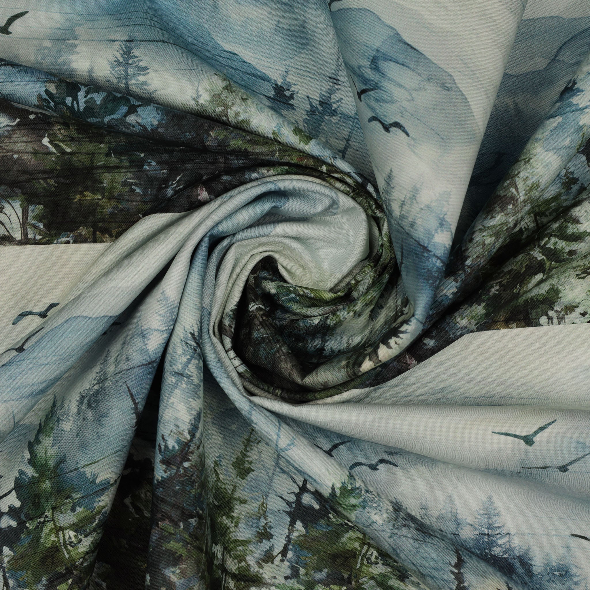 Altitude Fabric Collection - Border Stripe NCDP29155-43 swirled